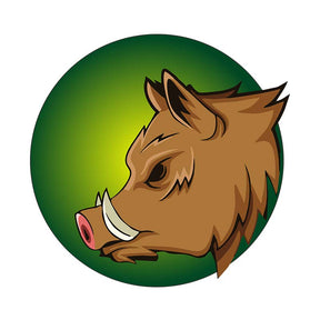 Spine Chilling Boar Vector Art