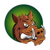 Enraging Bewildered Boar Vector Art
