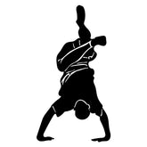 Hip Hop Dancer Silhouette Art