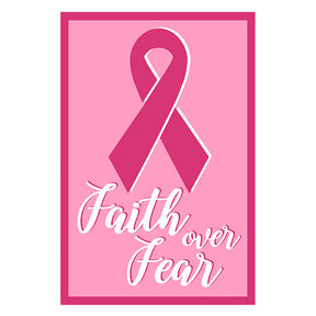 Breast Cancer Faith Vector Art