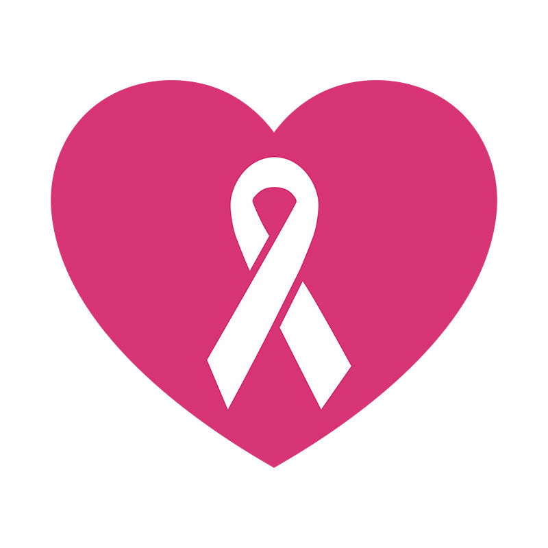 Breast Cancer Heart Vector Art