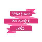 Beautiful Pink Color Breast Cancer Vector Art