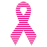 Parallel Lined Breast Cancer Vector Art
