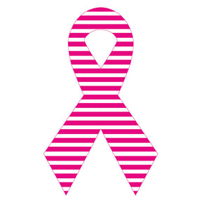 Parallel Lined Breast Cancer Vector Art