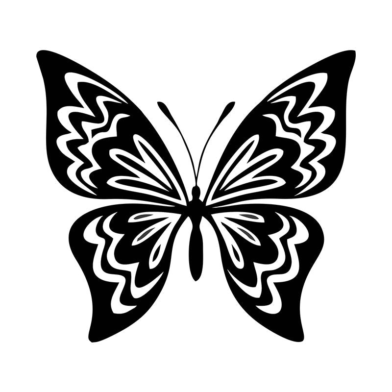 Butterfly Silhouette Art
