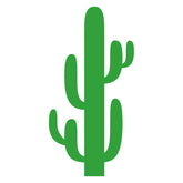 Blue Myrtle Cactus Vector Art