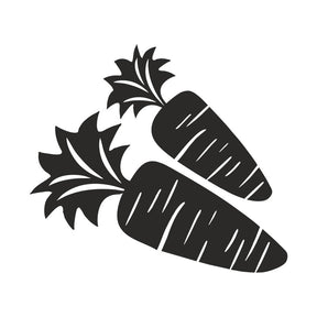 Carrots Silhouette Art