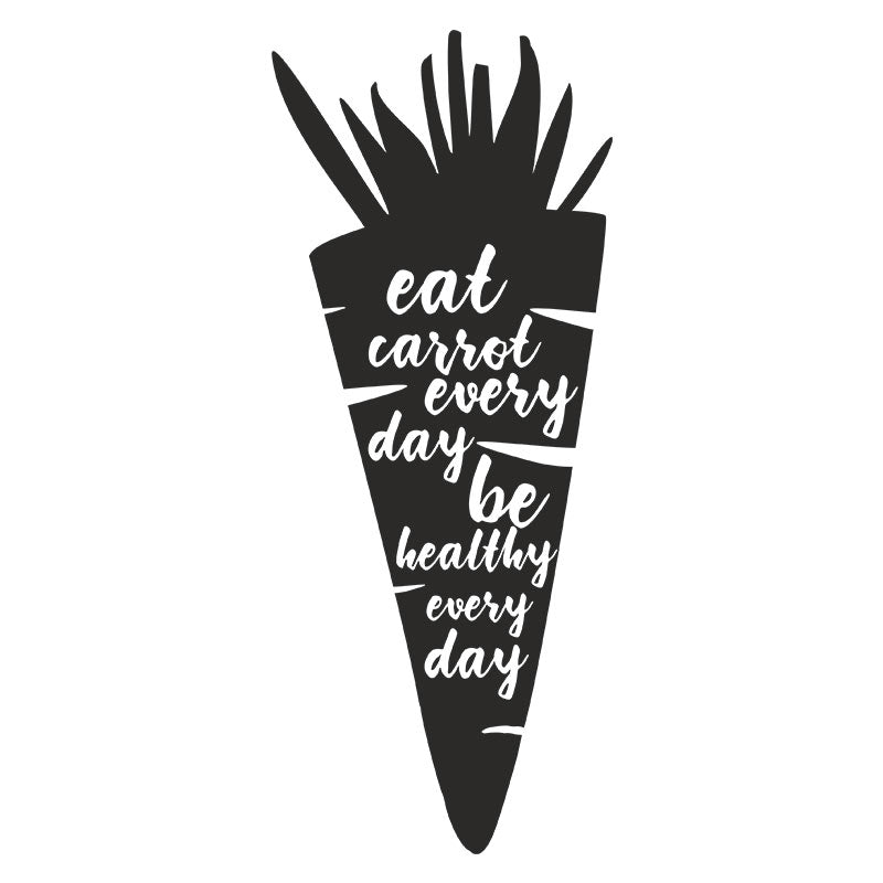 Inspiring Carrot Silhouette Art