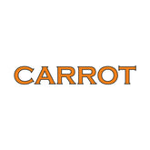 Elegant Carrot Calligraphy Word Vector Art