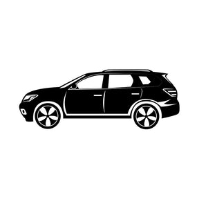 Mazda Hatchback Car Silhouette Art