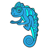 Panther Chameleon Vector Art