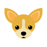 Fascinating Chihuahua Face Vector Art