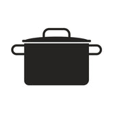 Robust Stock Pot Silhouette Art
