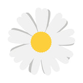 Light Colored Daisy Flower Vector Art
