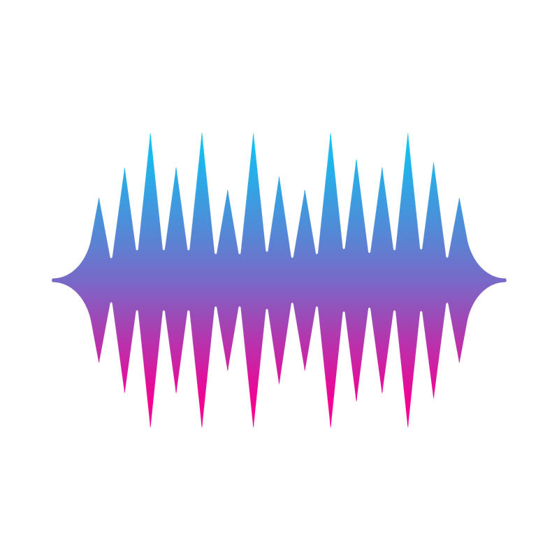 High Note Music Frequency Vector Art