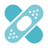 Precautionary Adhesive Band Aids Vector Art