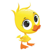 Impeccable Duckling Vector Art