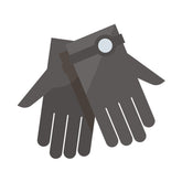 Equestrian Horse Riding Gloves Vector Art