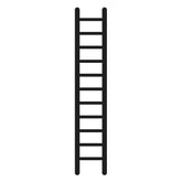 Fire Escape Ladder Silhouette Art
