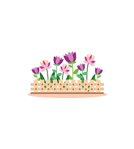 Scentful Perfume Garden Flowers Vector Art