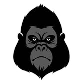 Dangerous Gorilla Head Vector