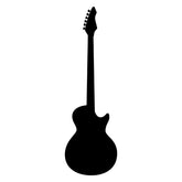 Acoustic Electro Guitar Silhouette Art
