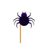 Threatening Spider Halloween Mask Vector Art