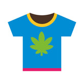 Cannabis Leaf Marijauna Weed Tees Vector Art