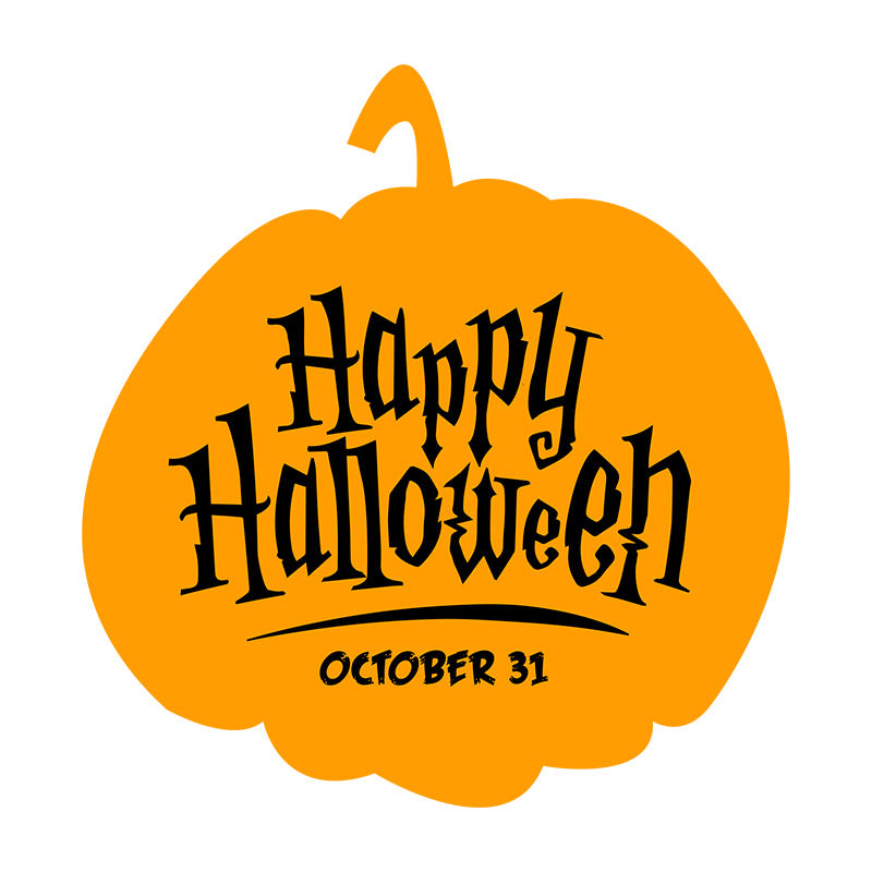 Jack O' Lantern Halloween Wish Vector Art