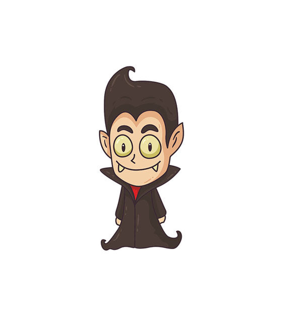 Miraculous Halloween Vampire Vector Art