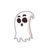 Halloween Cartoonish Ghost Vector Art