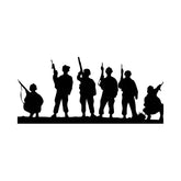 US Army Battalion Cover Silhouette Art