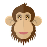 Monkey Face Vector