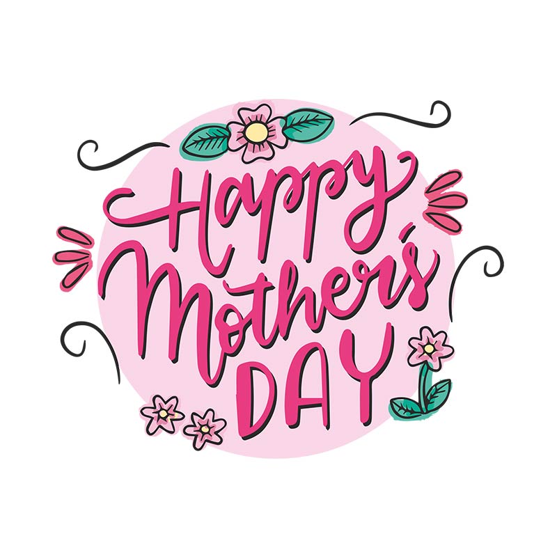 Happy Mothers Day Vector Art