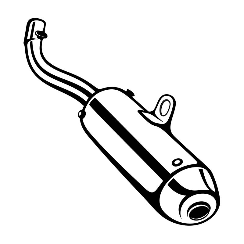 Motorbike Exhaust Stencil
