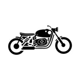 Motorcycle Silhouette Design