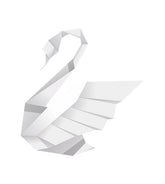 Swan Paper Vector Art