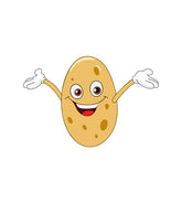 Happy Potato Vector