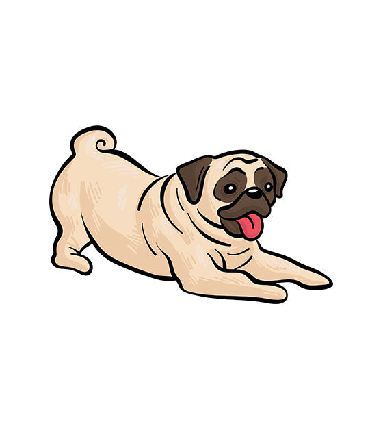 Cute Pug Vector