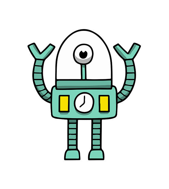 Eye Robot Vector
