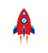 Rocket Emoji Vector