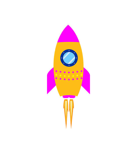 Space Rocket Vector