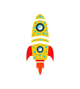 Rocket Ship Vector