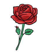 Red Rose Vector Art