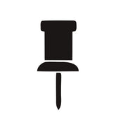 Board Pin Silhouette