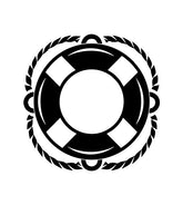 Lifeguard Ring Stencil