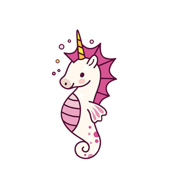 Unicorn Seahorse Vector