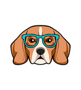 Beagle Dog Face Vector