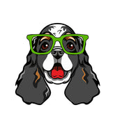 Cocker Spaniel Face Vector
