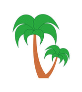 Beach Trees Vector